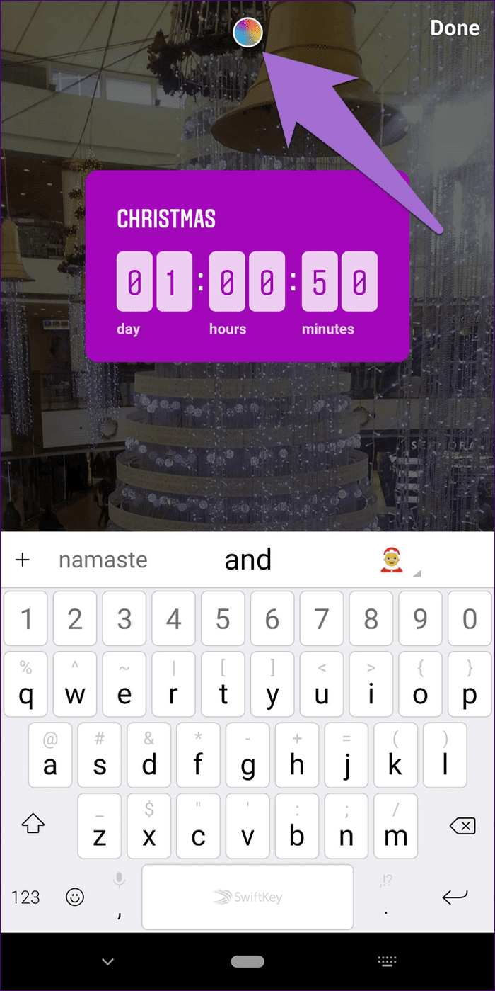 Руководство по стикерам обратного отсчета в Instagram 10
