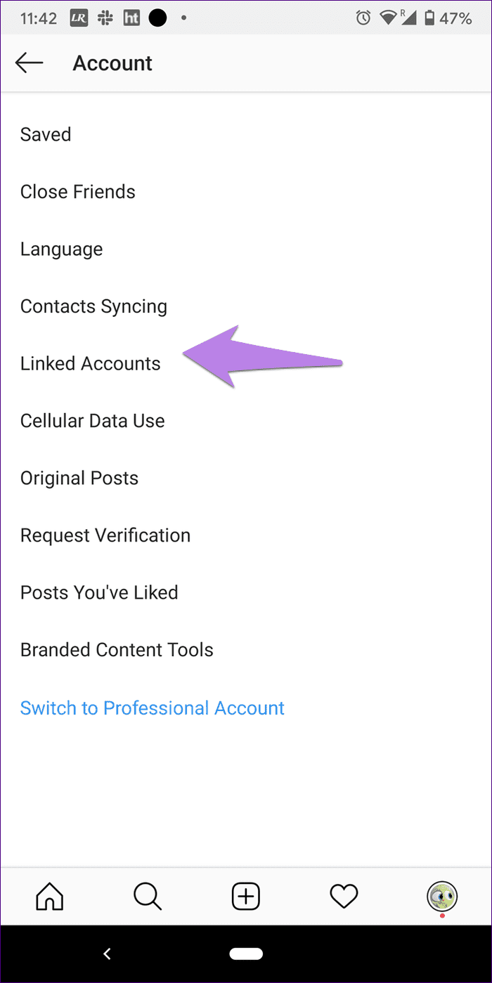 Передача из Instagram в Facebook не работает 17