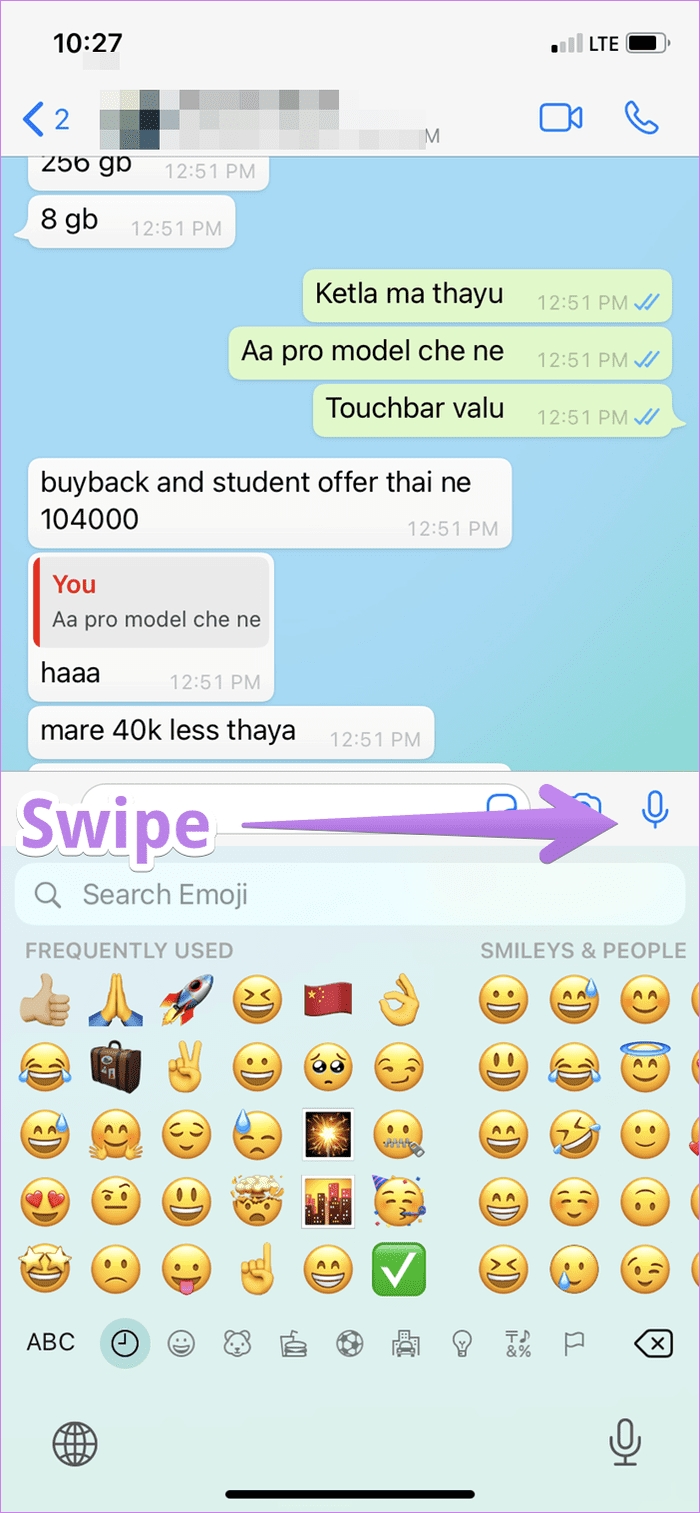 Используйте наклейку imessage memoji в WhatsApp Telegram Facebook 8