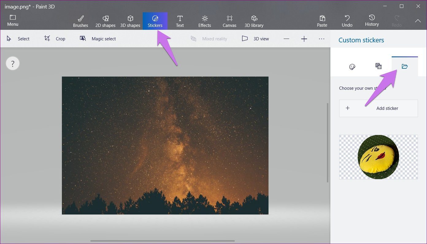 Круги на полях в Paint 3D 21