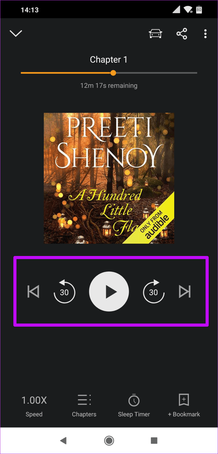 Как использовать приложение Amazon Audible 3