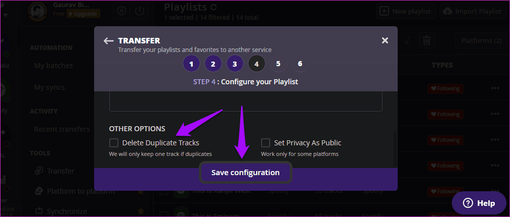 Перенос плейлиста из Spotify в Google Play Music 15