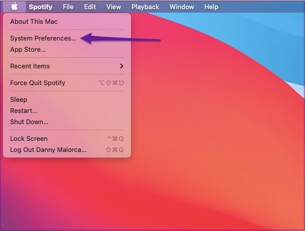 Системные настройки Apple Mac
