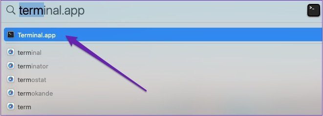 Терминальное приложение для Mac