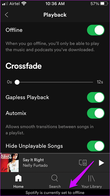 Слушайте Spotify Offline на мобильных устройствах и Windows 9