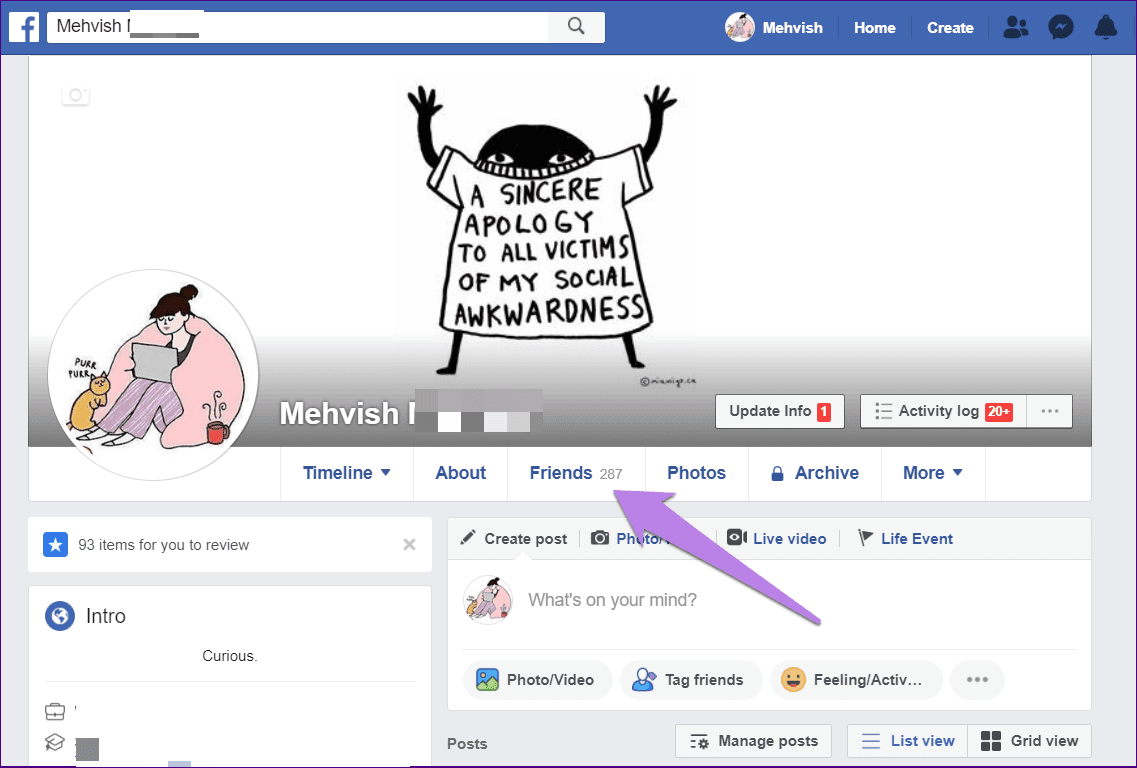 Удалить деактивированных друзей Facebook Fb 5A