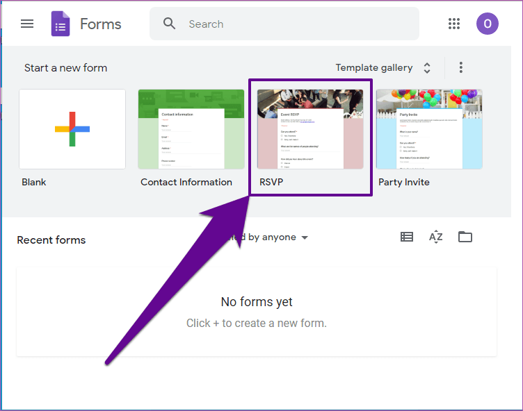 Создать Rsvp Google Form 02