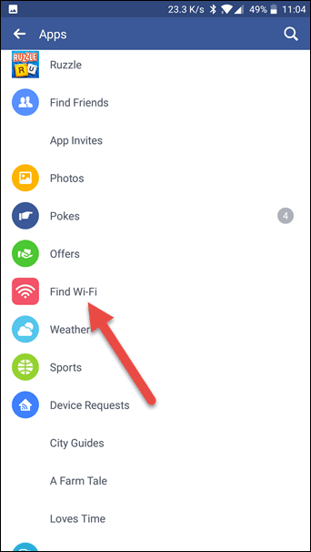Как использовать Facebook Find Wi Fi для поиска бесплатных точек доступа 8