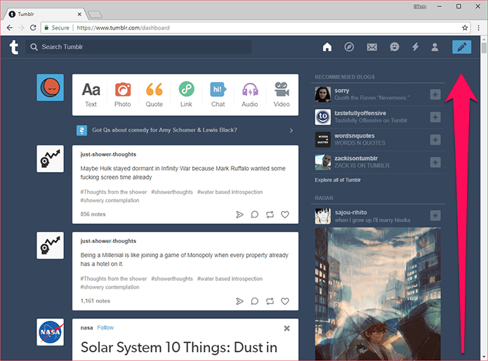 Лучшие ярлыки Tumblr 3