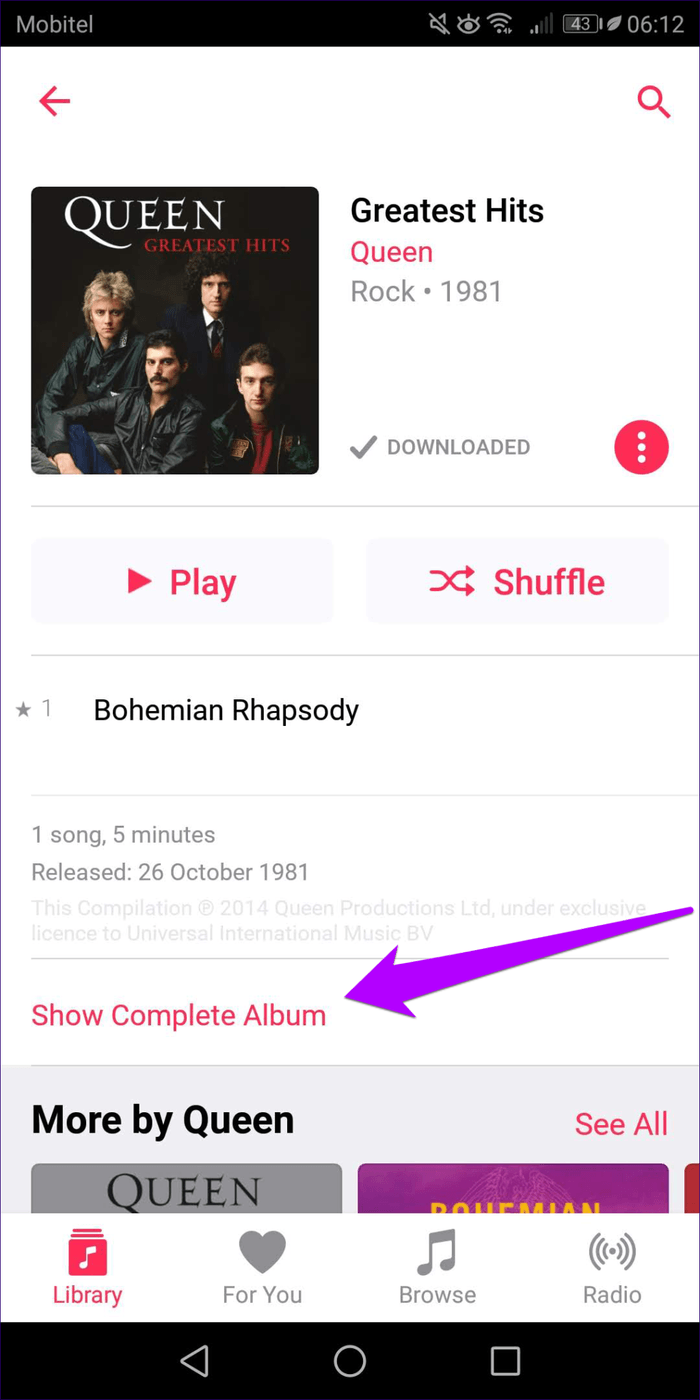 Apple Music воспроизводит загруженные песни, исправление 38
