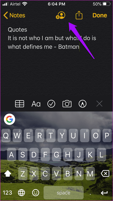 Ноутбук Zoho против Apple Notes 1