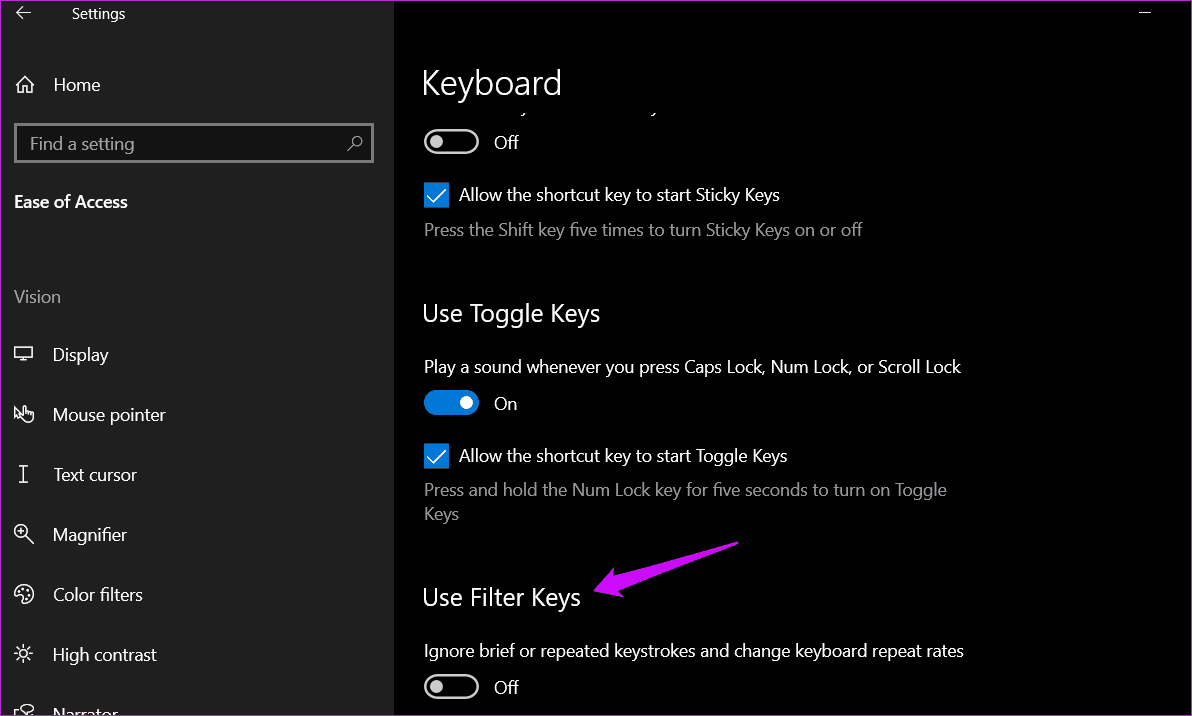 Исправить отставание клавиатуры в Windows 10 10