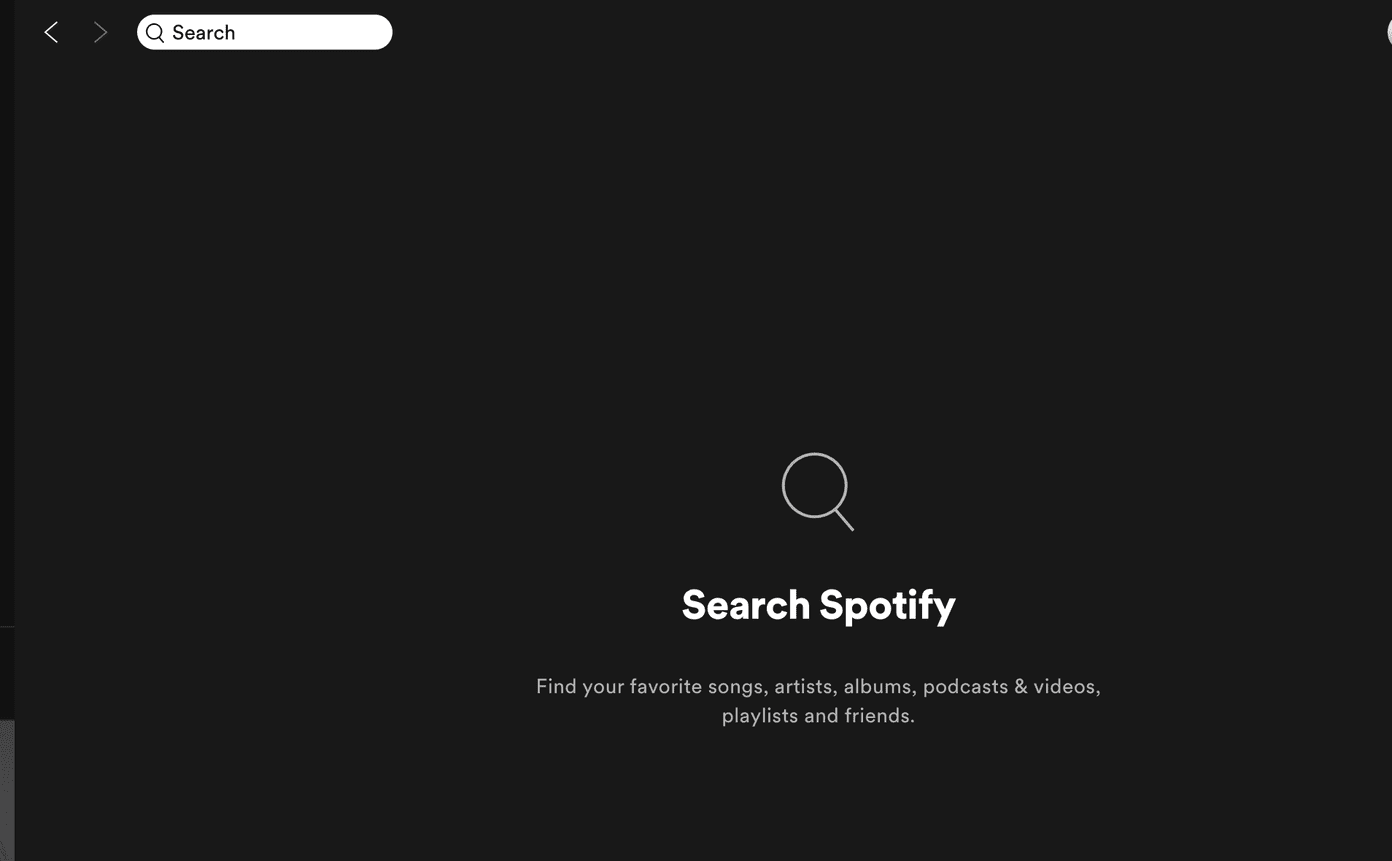 Искать в Spotify