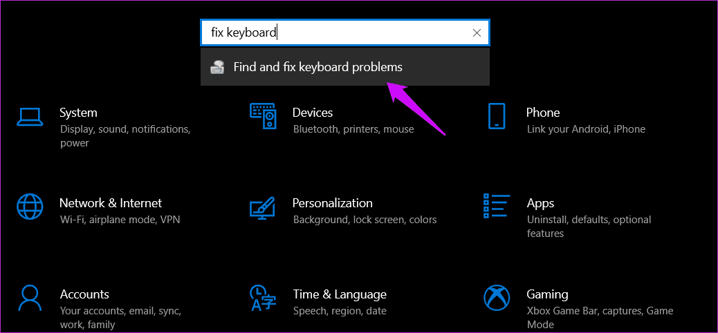 Исправить отставание клавиатуры в Windows 10 1