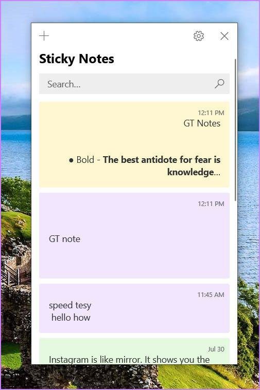 Липкие заметки против Google Keep 2