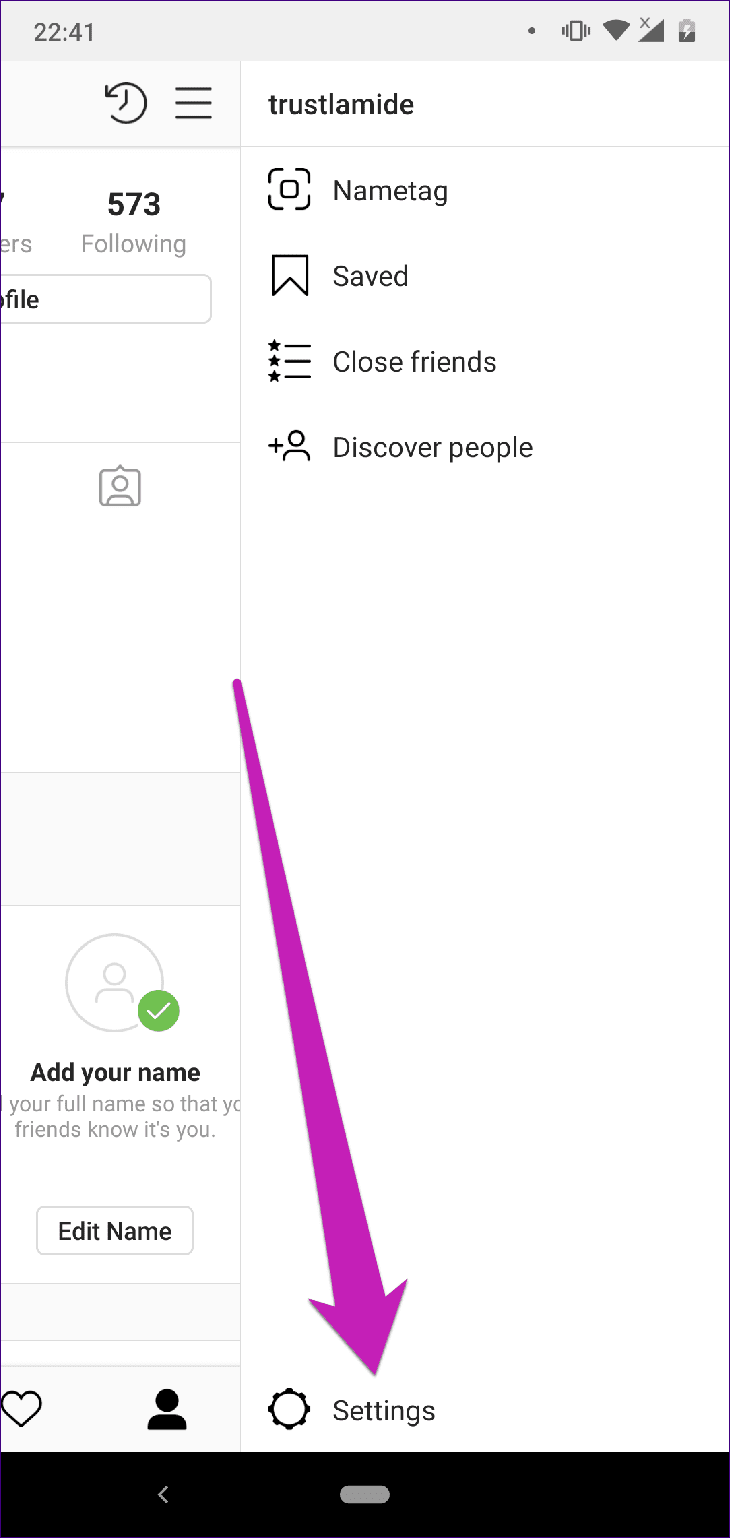 Найдите кого-нибудь по номеру телефона в Instagram