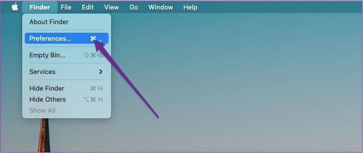 Настройки Finder для Mac