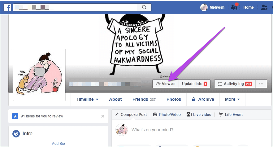 Советы по профилю Facebook Трюки 27