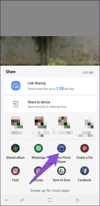 Как конвертировать движущиеся фотографии в Gif в Samsung Galaxy Note 8, Note 9 и S9 9