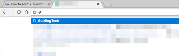 Быстрый доступ к избранному Chrome 4