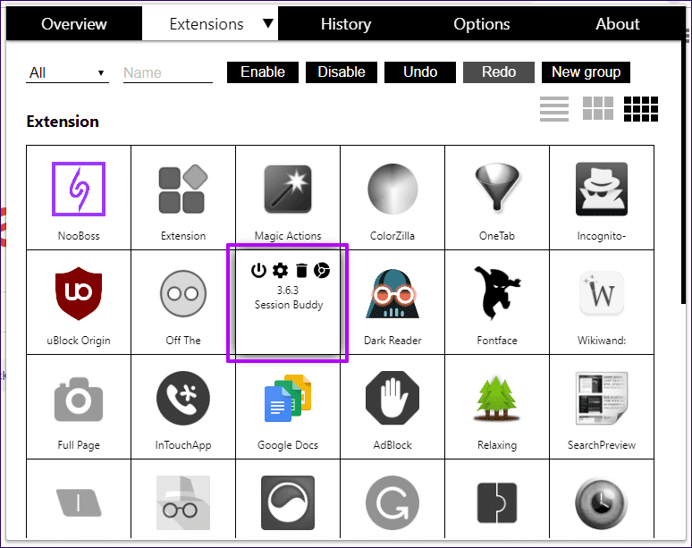 Лучшие менеджеры расширений Chrome 1