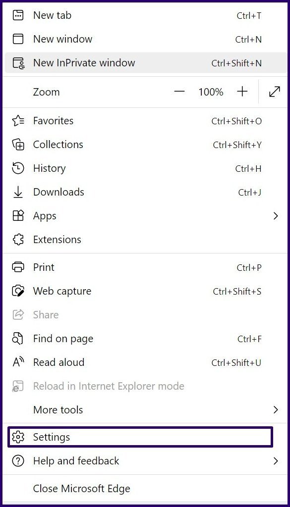 Как управлять сохраненными паролями в Microsoft Edge, шаг 3