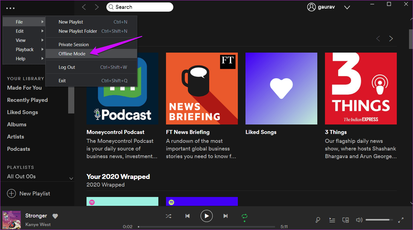 Слушайте Spotify Offline на мобильных устройствах и Windows 1
