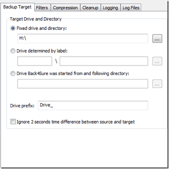 Резервная копияtargetback4Sure
