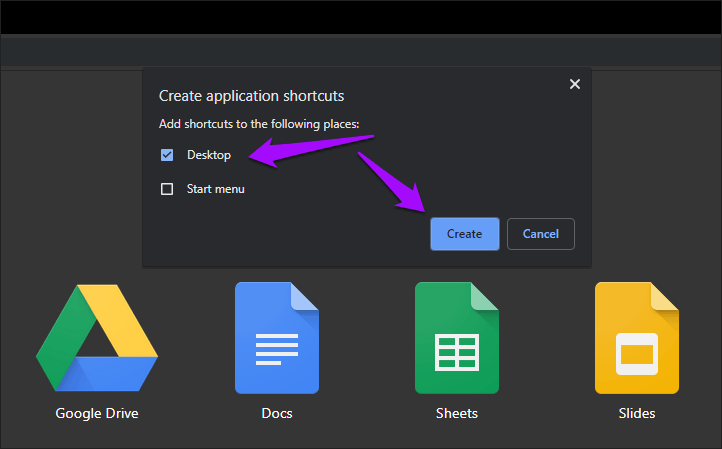Ярлык создания Chrome не работает 10
