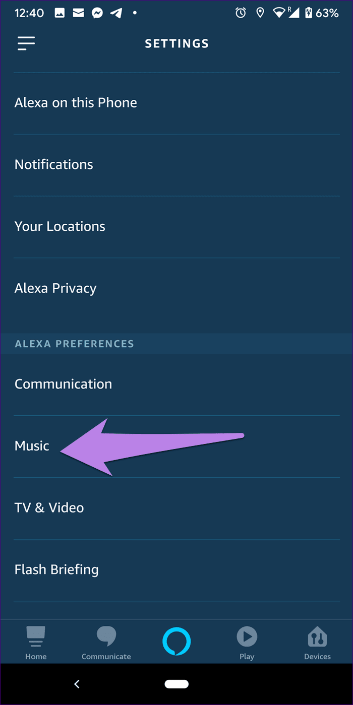 Музыка Amazon не воспроизводится через Echo Alexa 5