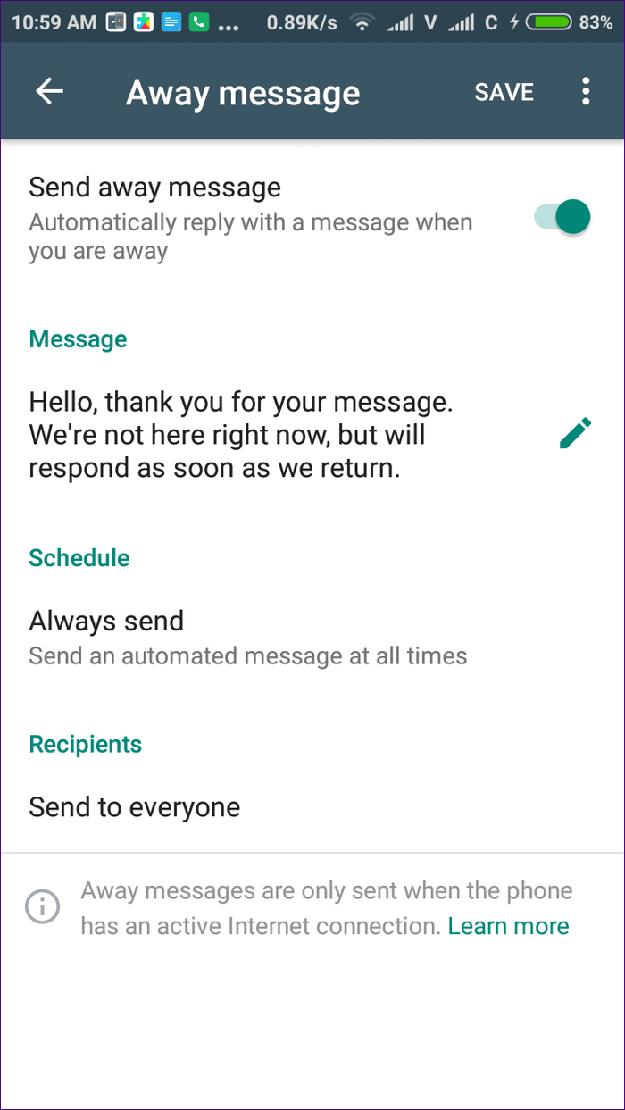 WhatsApp против WhatsApp Business 8
