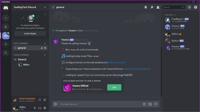Лучшие музыкальные боты Discord 13