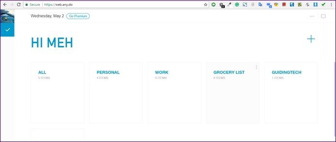 Google Tasks против Any Do 1
