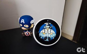 Как добавить фотографии и картинки в Amazon Echo Spot 9