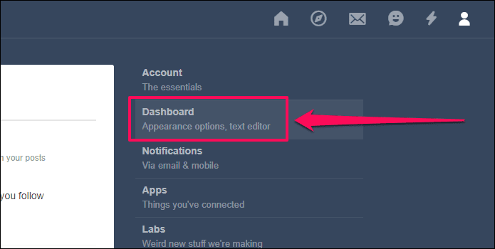 Tumblr Отключить бесконечную прокрутку 2