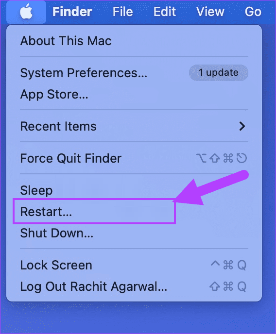 8. Перезагрузите iPad и Mac 1.