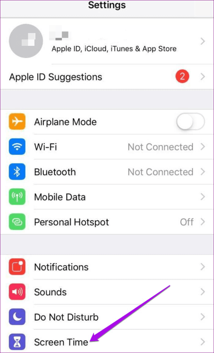 Проверьте экранное время Различные устройства Iphone Настройки Экранное время