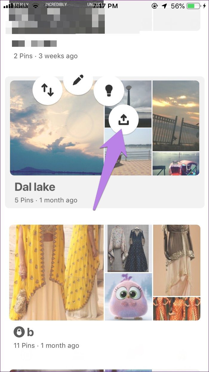 Поделитесь досками Pinterest 6