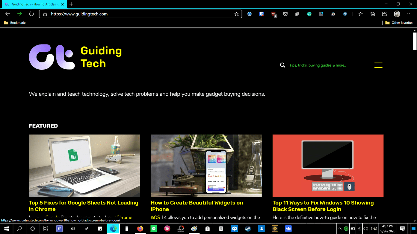 9 лучших способов исправить проблему с инвертированными цветами в Windows 10
