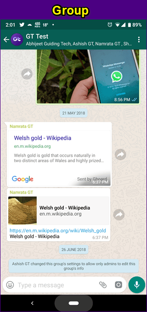 Группа Whats App против списка рассылки 1