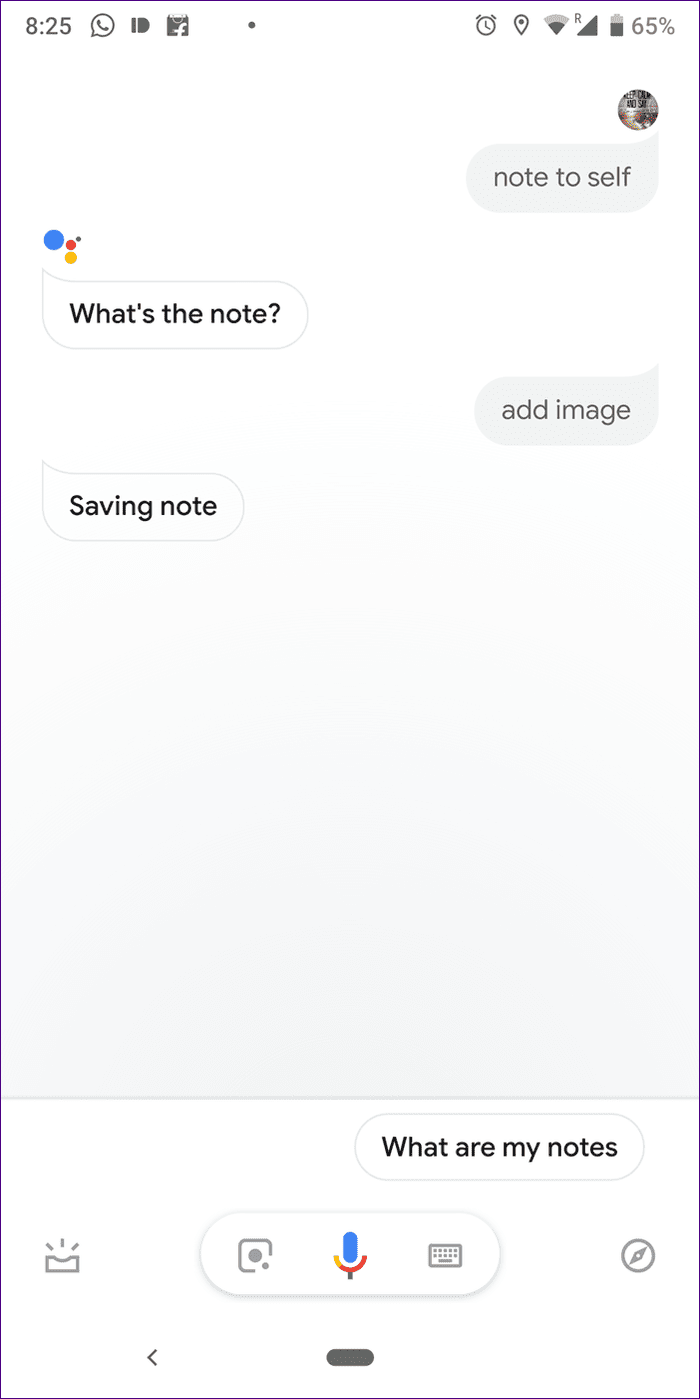 Заметки и списки Google Assistant 1