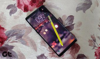 Samsung Galaxy Note 9 Режим одной руки