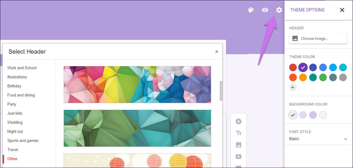 Добавить условную логику в Google Forms 08