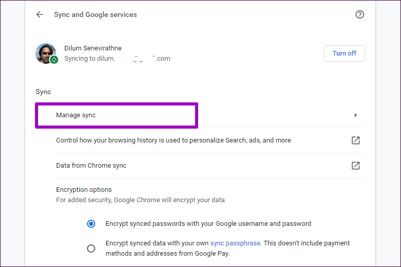Chrome отключить Отправить на ваши устройства 3