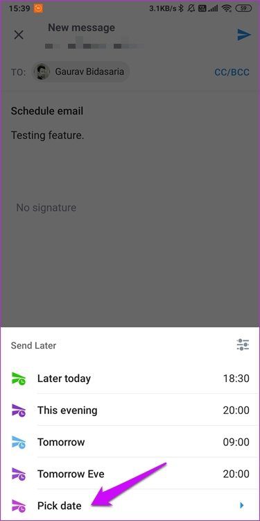 Расписание электронной почты в Outlook на любой платформе 9