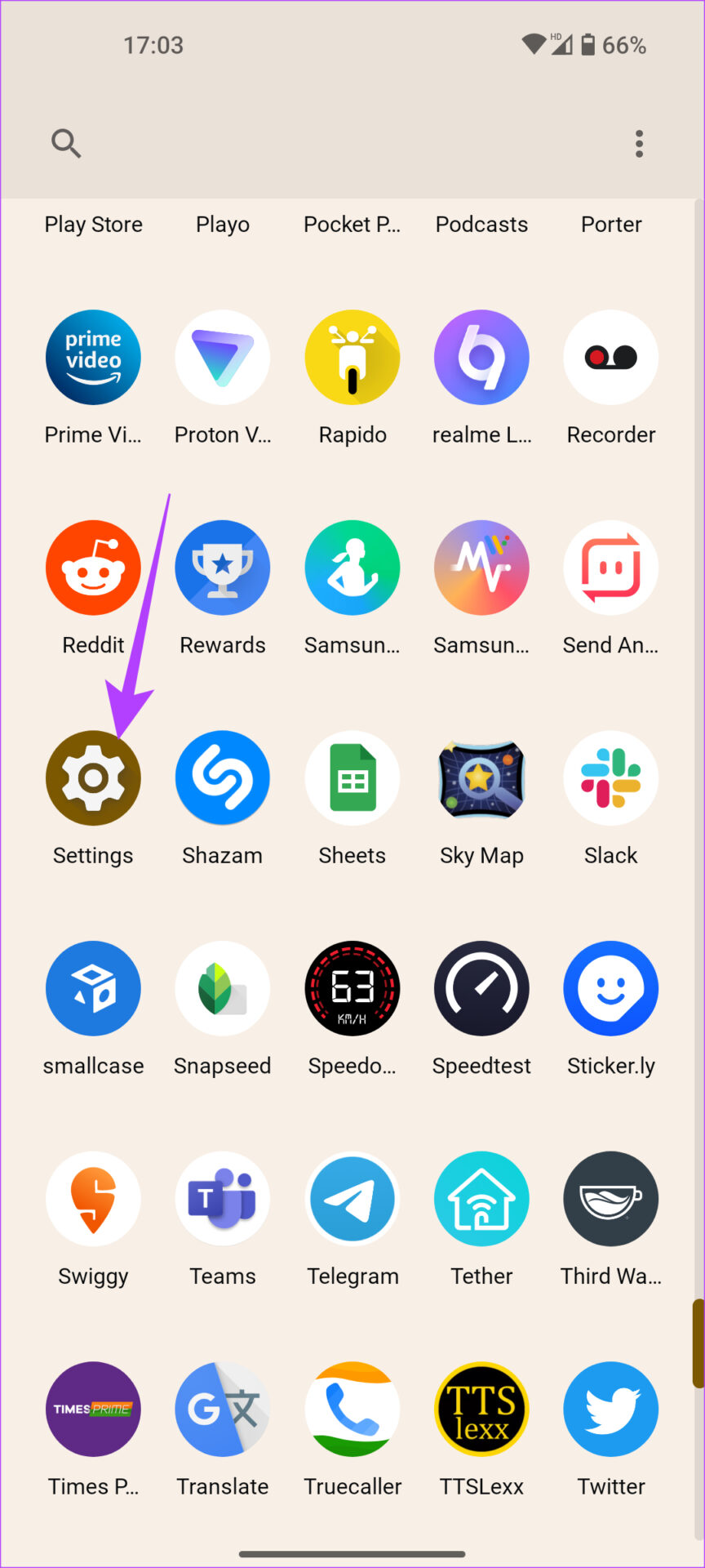 откройте приложение «Настройки» для Android Auto.