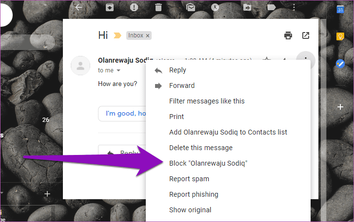 Что происходит, когда вы блокируете кого-то в gmail 01