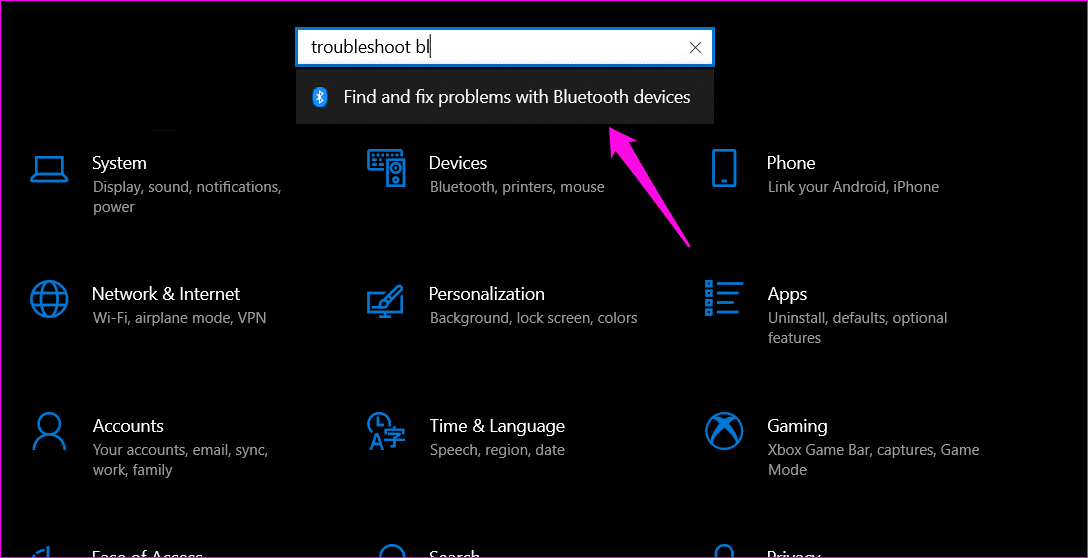 Исправления для параметра Bluetooth, отсутствующего в Центре уведомлений в Windows 10 6