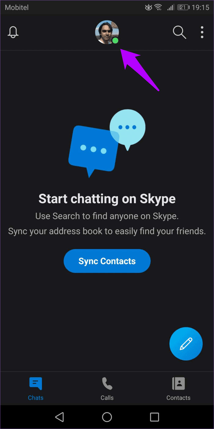 Отключить уведомления по электронной почте Skype Desktop Mobile 3