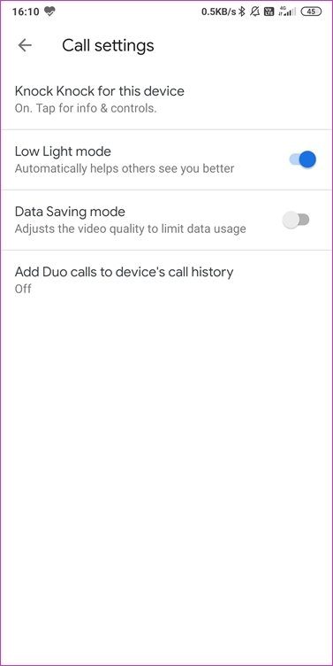 Исправить неработающий Google Duo 11